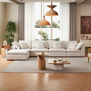 Elegant L-shaped Sectional Sofa in Lahore